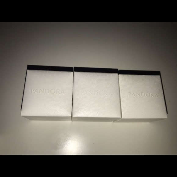set of 3 pandora single ring boxes - Picture 2 of 3